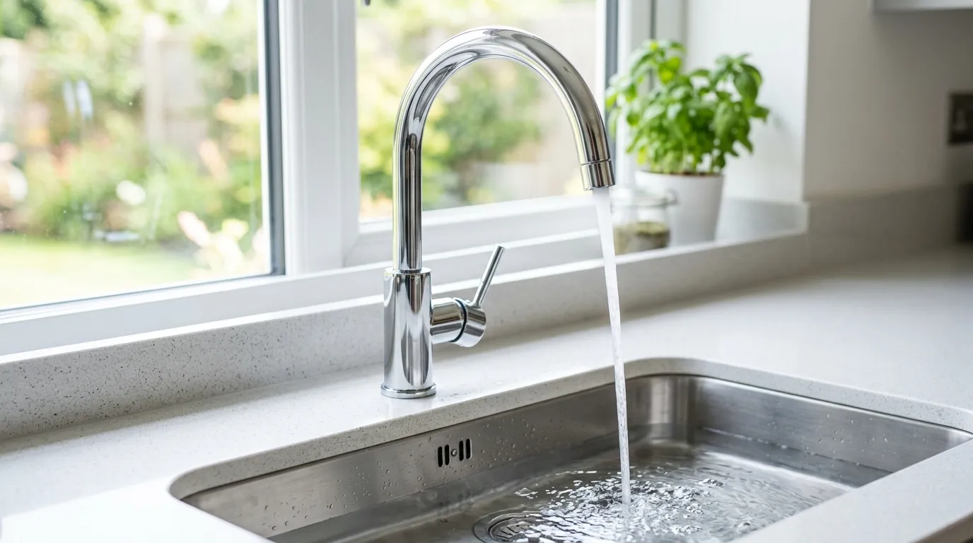 Local Plumbing Master Pros same day plumber fixing a faucet in Mountain Lake, NJ